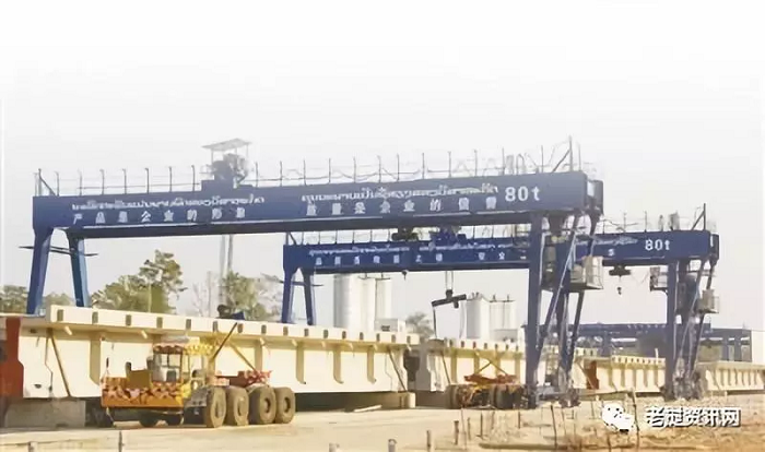 中老鐵路萬(wàn)象制梁場(chǎng)遠景。本報記者 孫廣勇攝